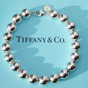 Tiffany & Co. Sterling Silver Bead Ball Bracelet!